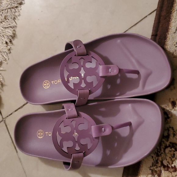 Tory Burch Shoes - Tory Burch Lavender Purple Miller Jelly Thong Sandals